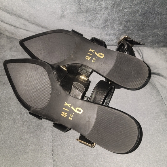 Black Mix No 6 | India StudFlat Shoes Size 8.5 - Picture 5 of 8